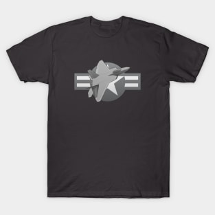 F-22 Raptor Military Fighter Jet T-Shirt